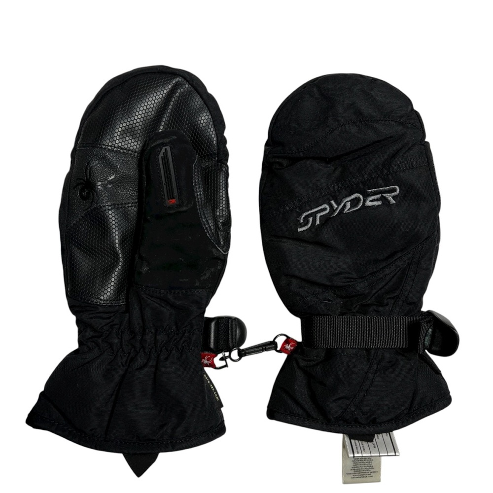 Spyder‎ Black Kids Mittens age 7-8 y